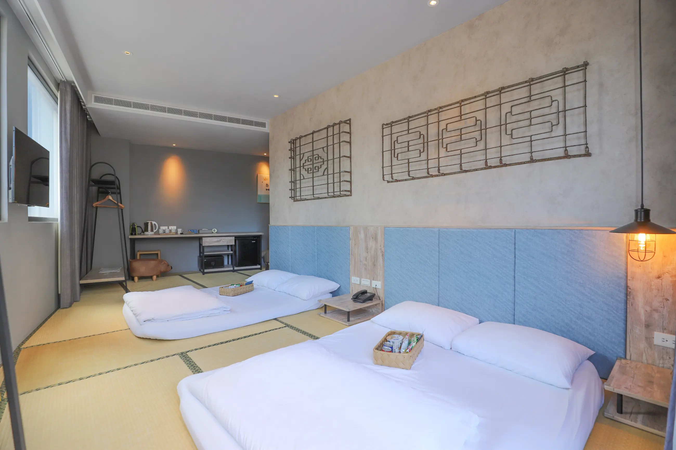 豪華四人房-附陽台