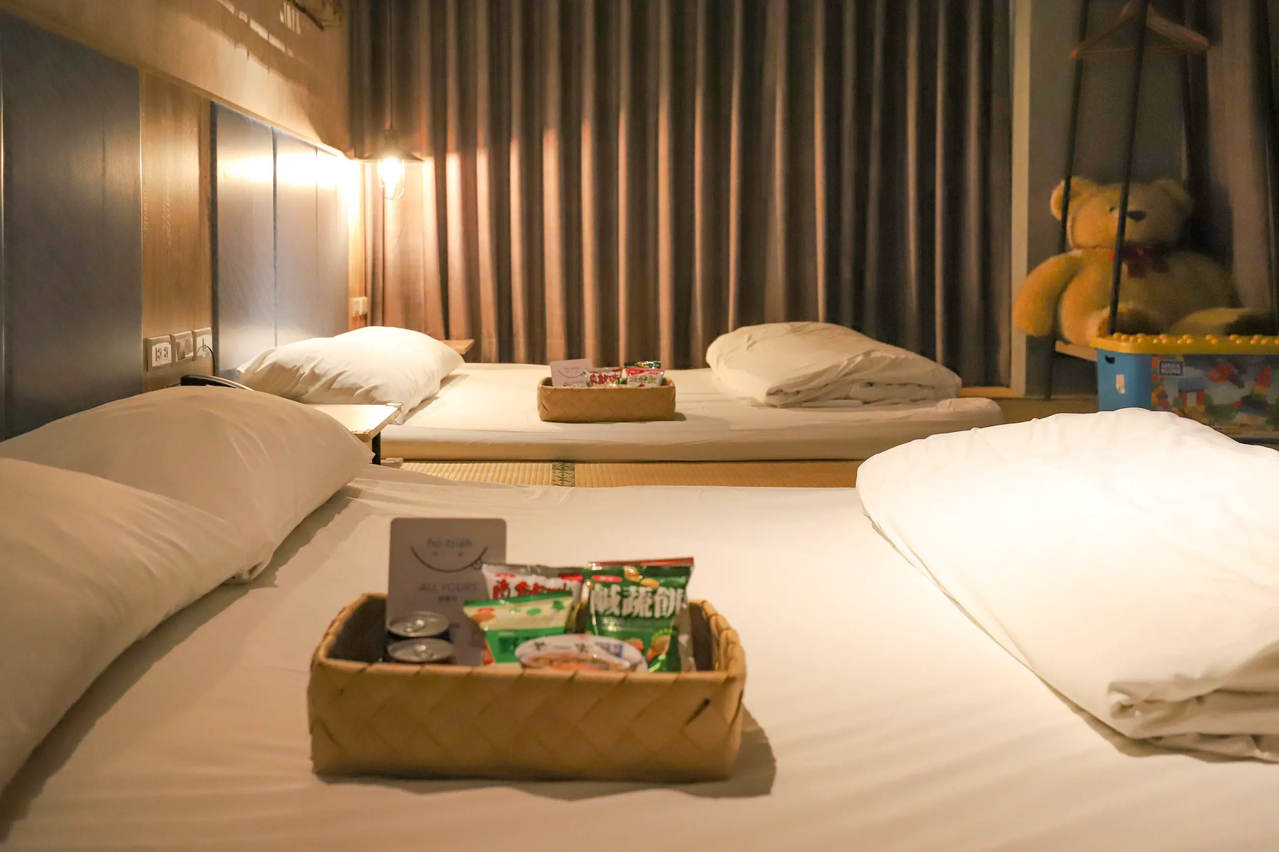 豪華四人房-附陽台